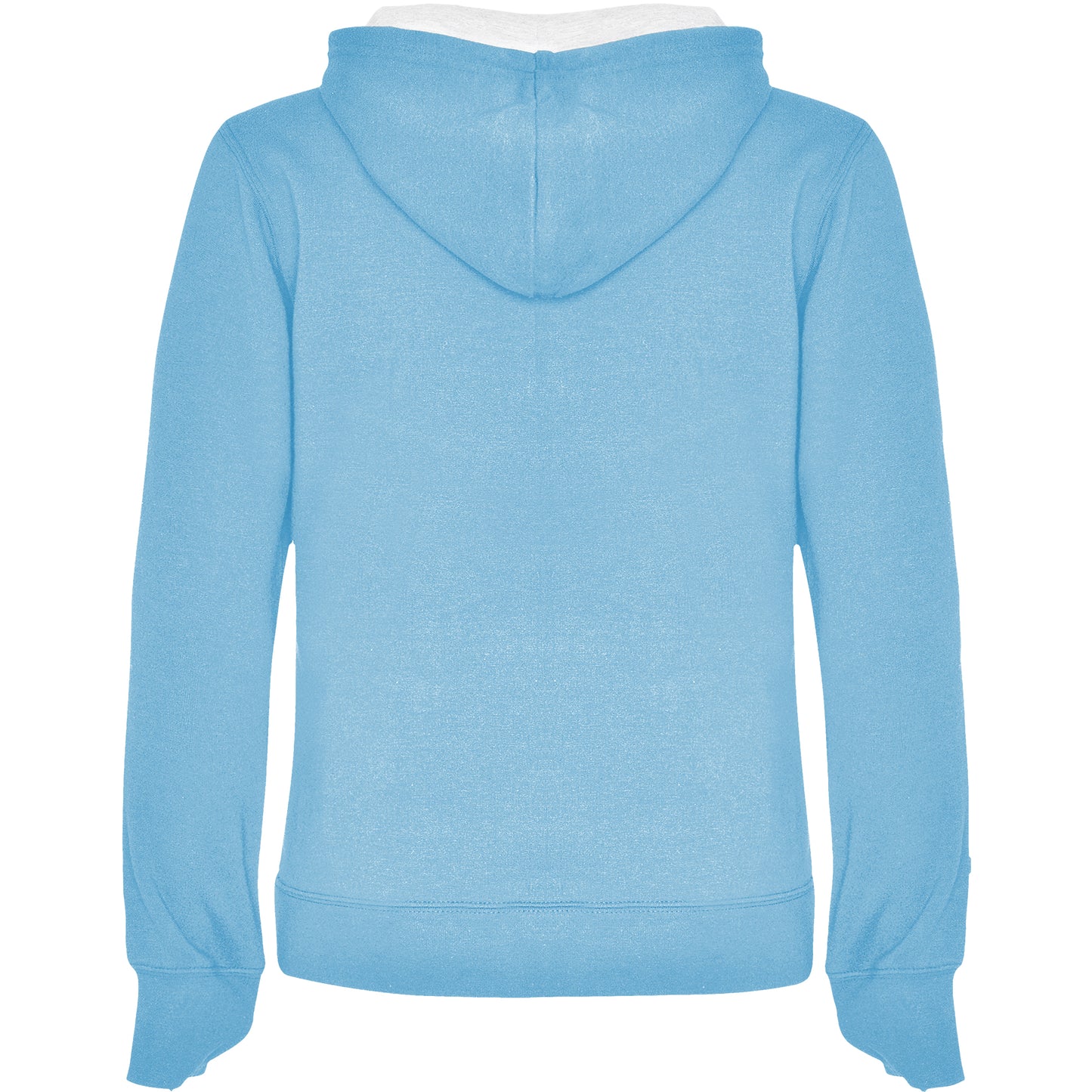 Sudadera Urban Woman celeste/blanco